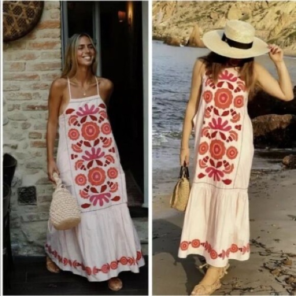 COPY - NWT Zara Limited Edition Embroidery Dress - Picture 2 of 12